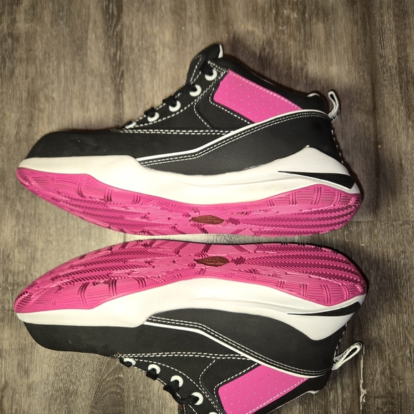 Avenger A831 Womens Work Boot Reaction Cn Pink Black Boots‎ Size 9 D Wide - Picture 7 of 8